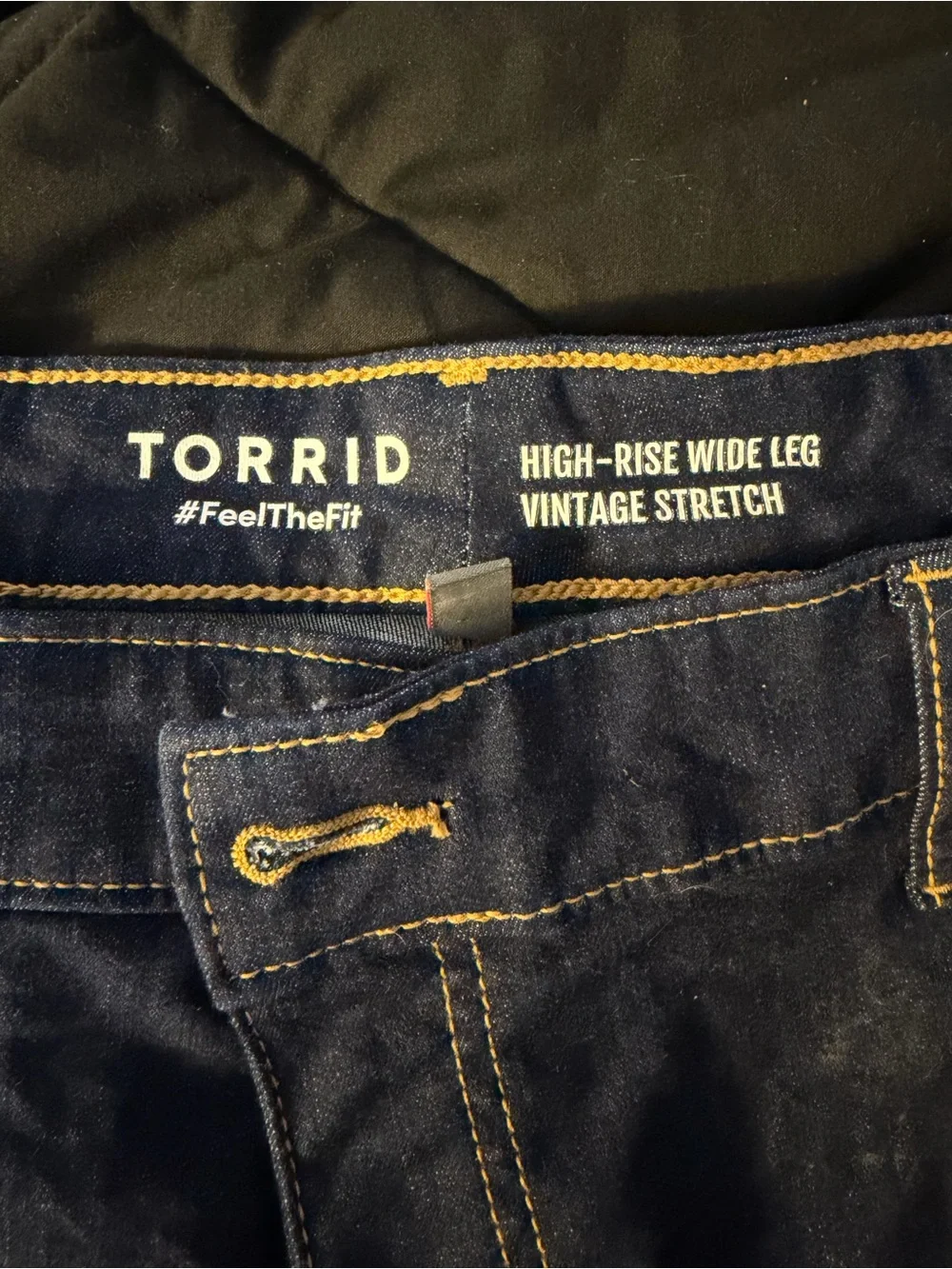 Torrid Dark Wide-Leg High-Rise Jeans